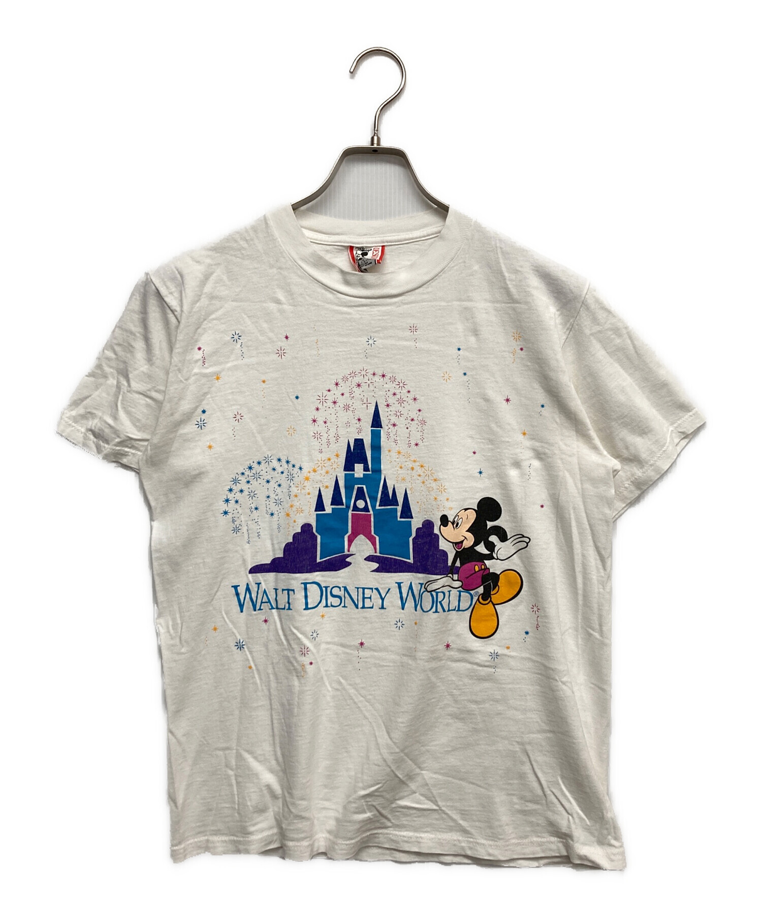 中古・古着通販】DISNEY (ディズニー) 90sTシャツ ホワイト サイズ:M 
