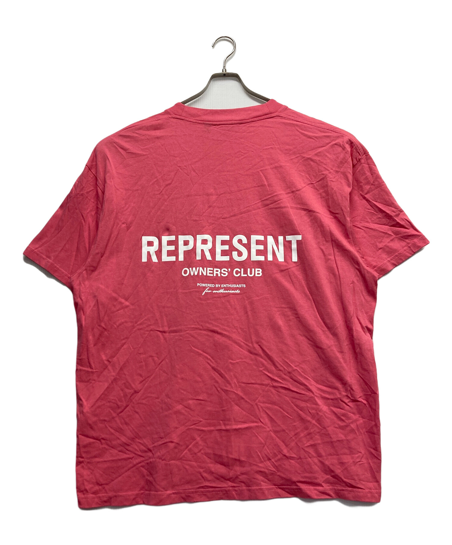中古・古着通販】REPRESENT (リプレゼント) プリントTシャツ ピンク