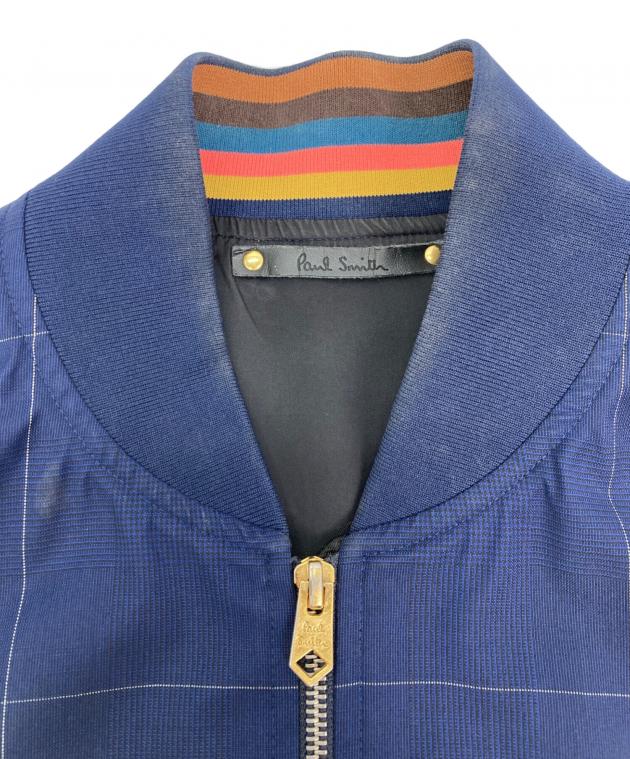 Paul Smith ネイビー ブルゾン 中古・古着通販】Paul Smith (ポールスミス) ブルゾン ネイビー サイズ