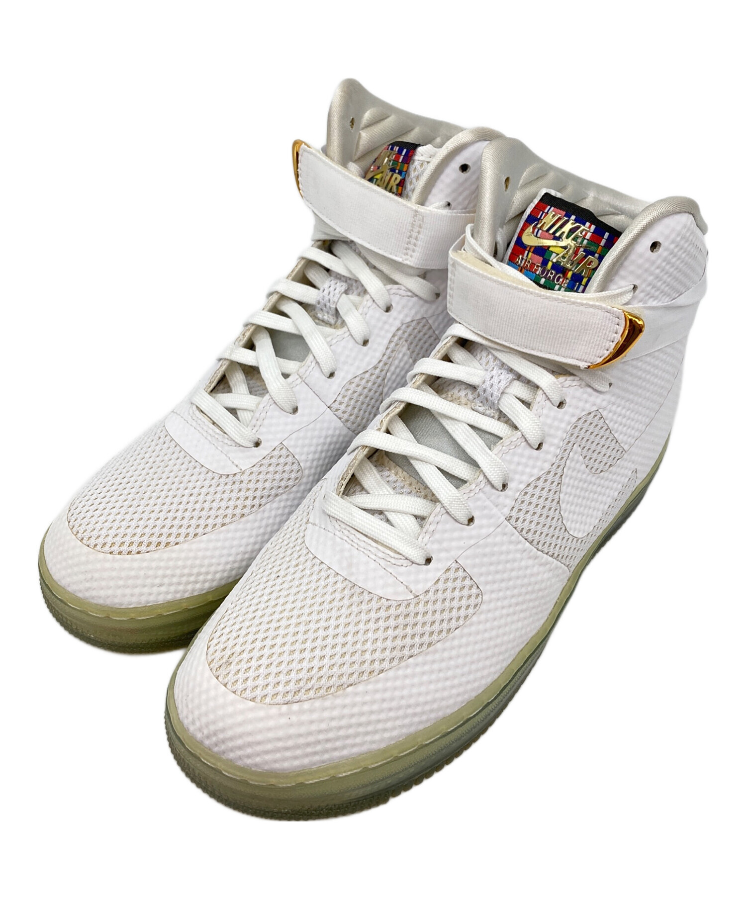 中古・古着通販】NIKE (ナイキ) AIR FORCE1 CMFT LUX ホワイト サイズ 