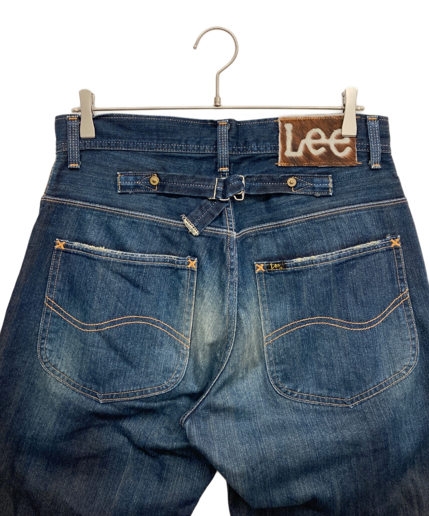 中古・古着通販】LEE (リー) カウボーイワイドストレートデニムパンツ 