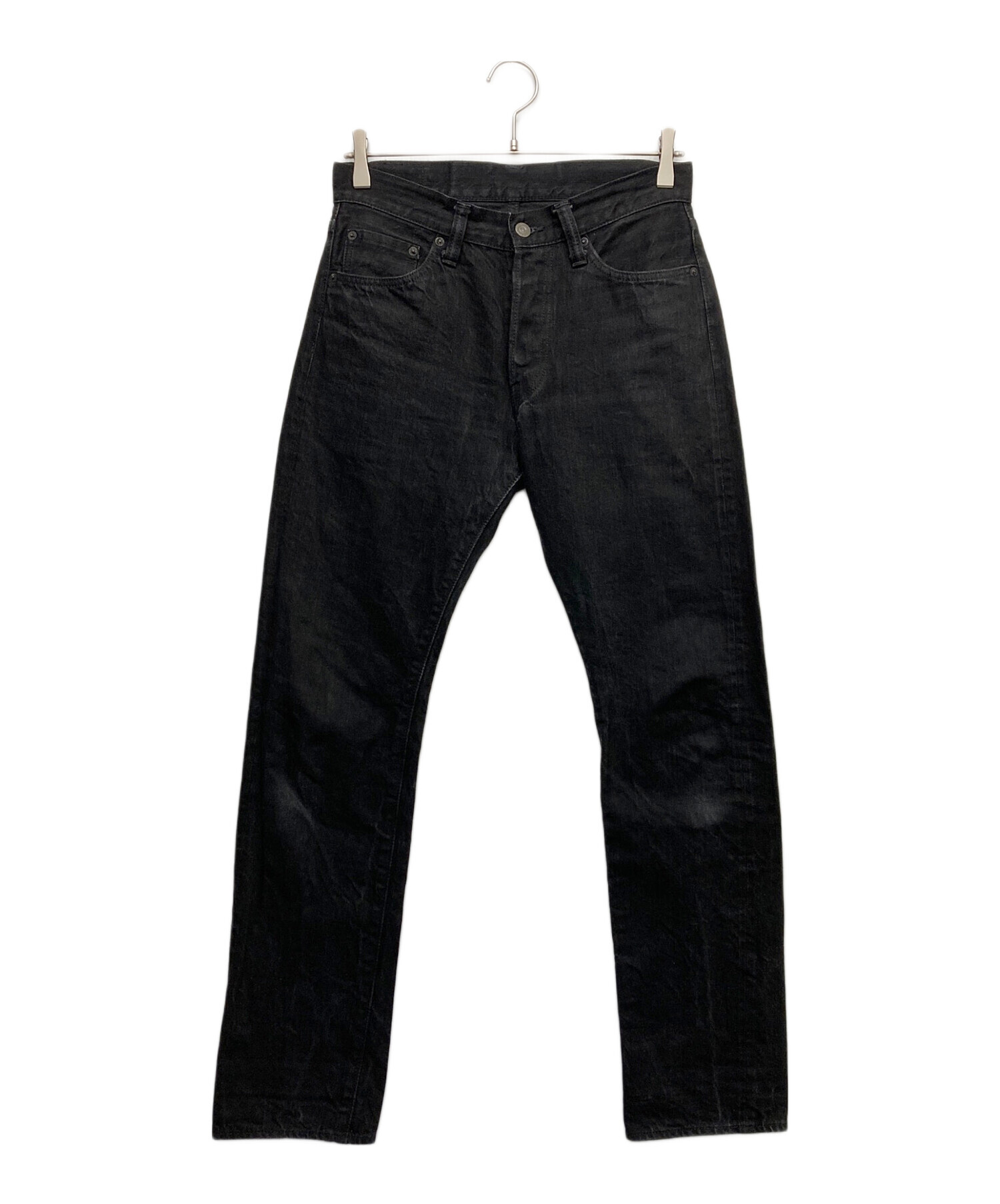 【ほぼ未使用】SUGAR CANE Lot470 BLACK W30 中古・古着通販】SUGAR CANE (シュガーケーン) 470ブラックデニム