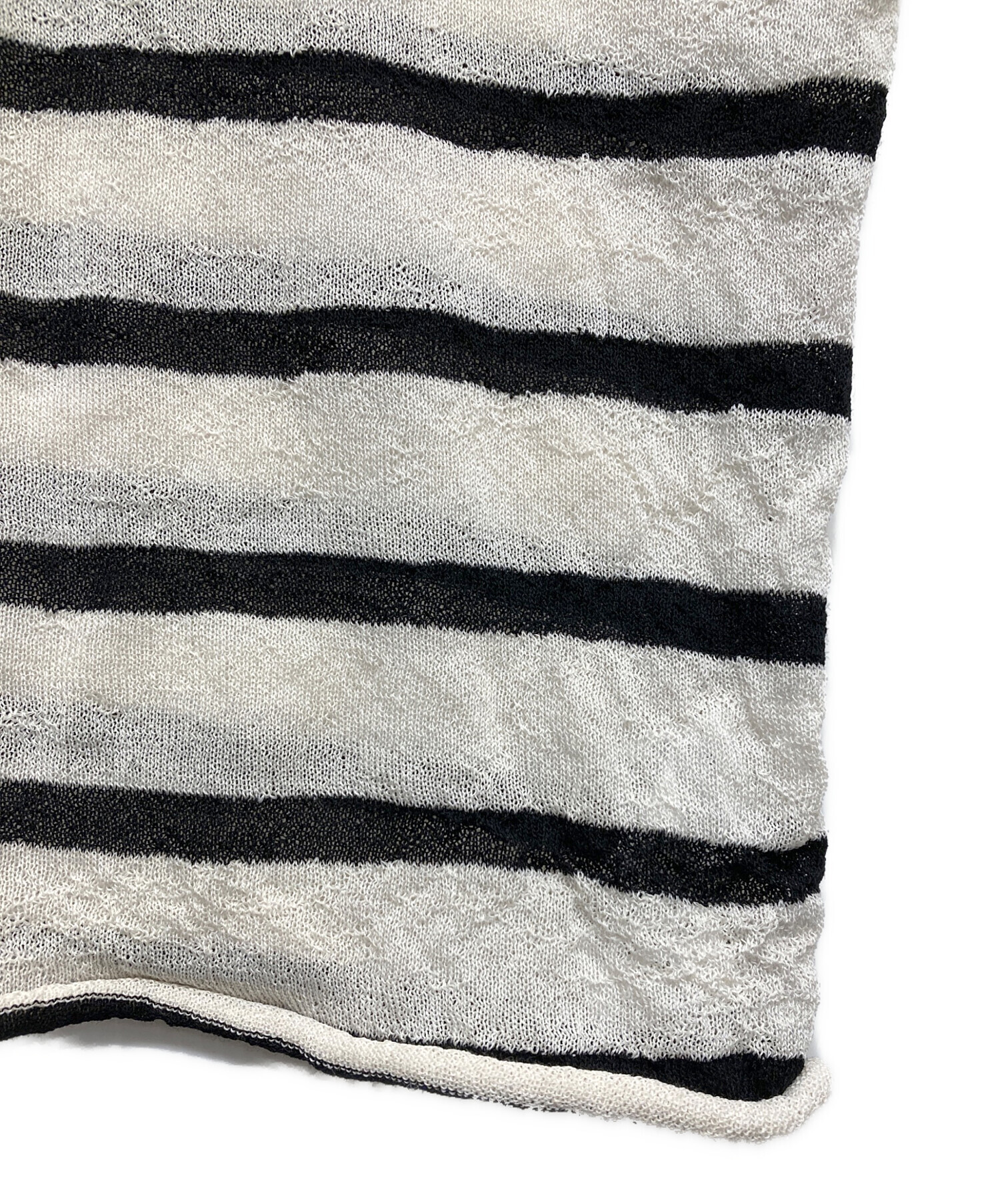 トップス L'Appartement Border Sheer Knit 中古・古着通販】L'Appartement (アパルトモン) Border Sheer Knit