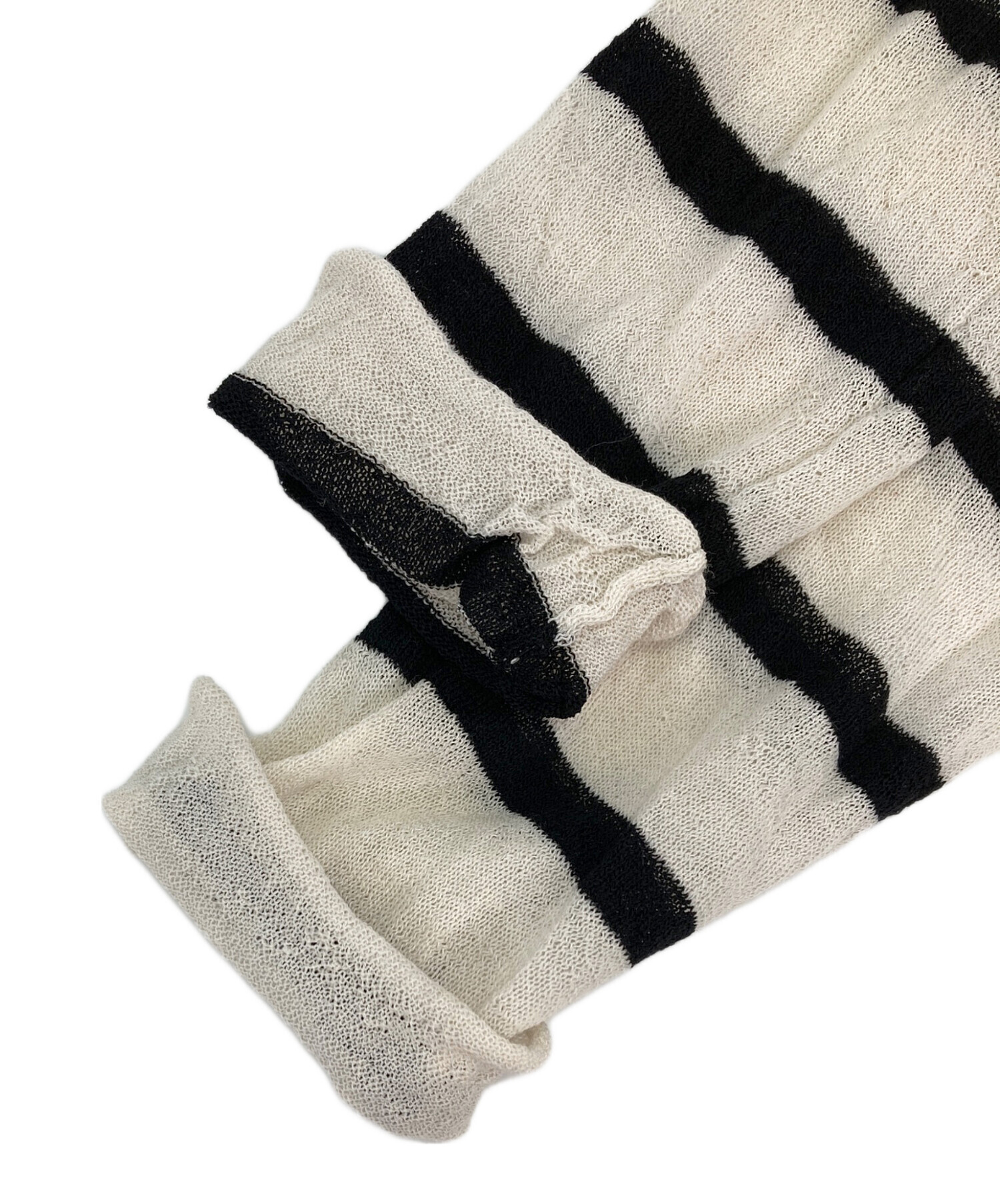 トップス L'Appartement Border Sheer Knit アパルトモン L'Appartement Border Sheer Knit