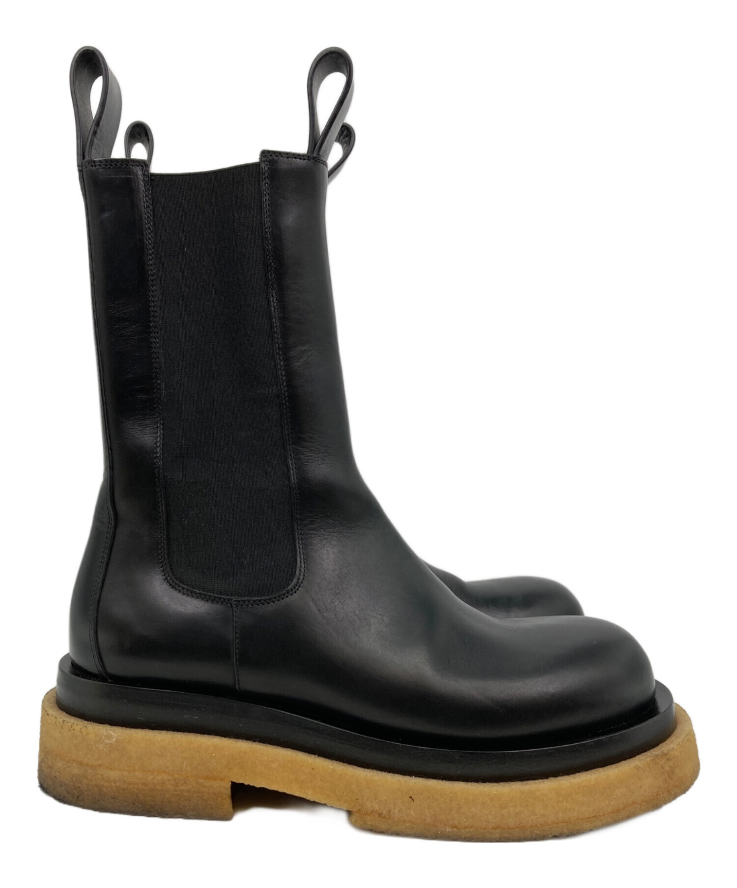 ボッテガヴェネタ ラグブーツ 美品 38 サイドゴア ゆう様BOTTEGA VENETA ボッテガ ラグ チェルシーブーツ