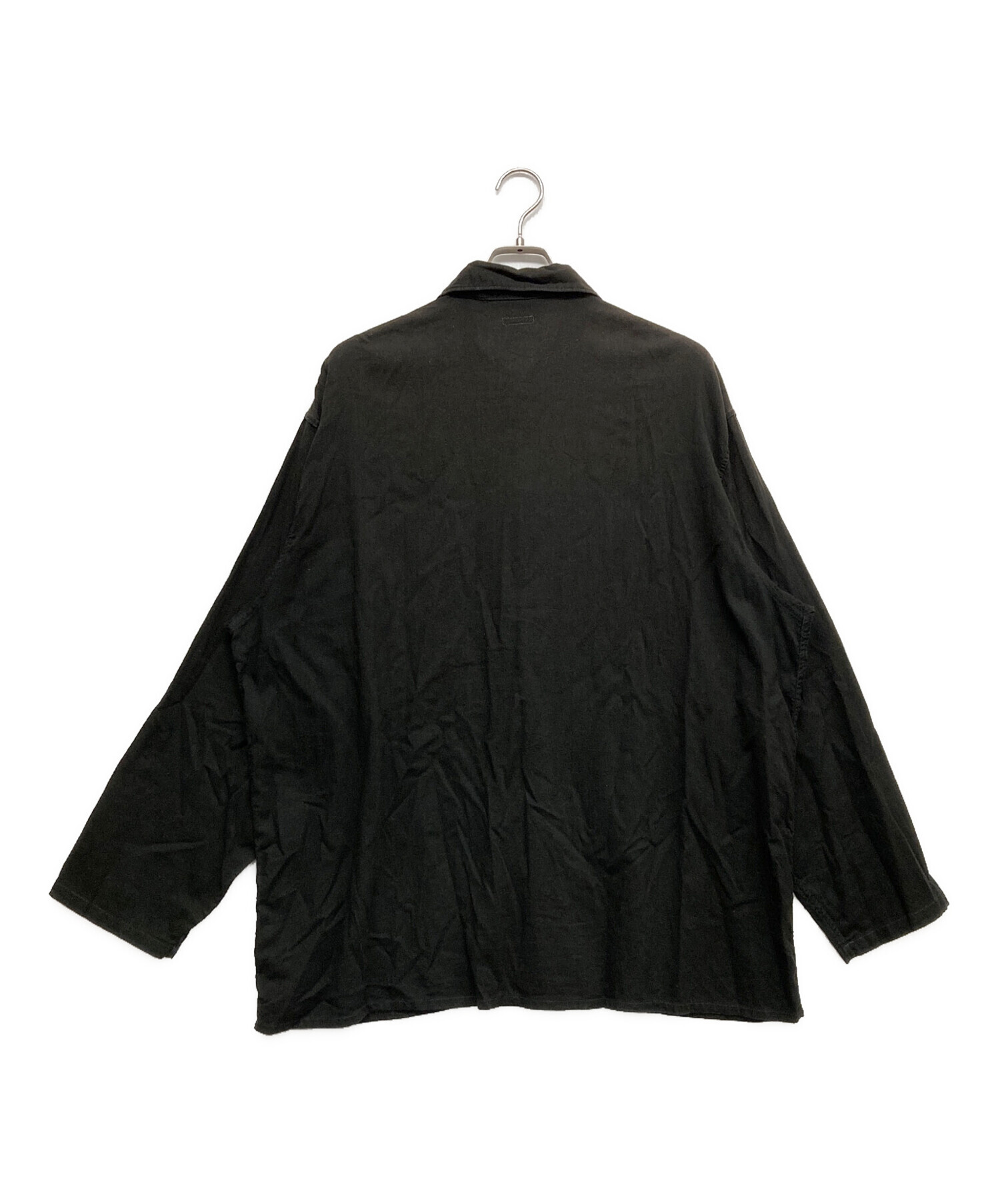 COMOLI ⁄ コモリ | 空紡オックス シャツジャケット - Black | 通販