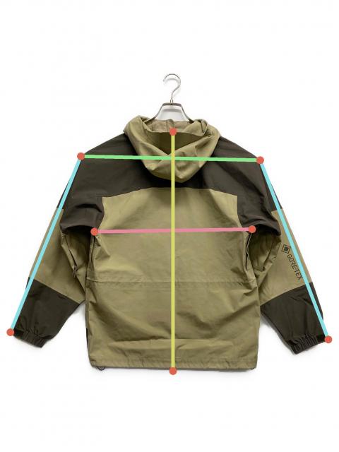 Nike ACGマウンテンパーカー グリーン×アイボリー 中古・古着通販】NIKE ACG (ナイキエーシージー) マウンテンパーカー