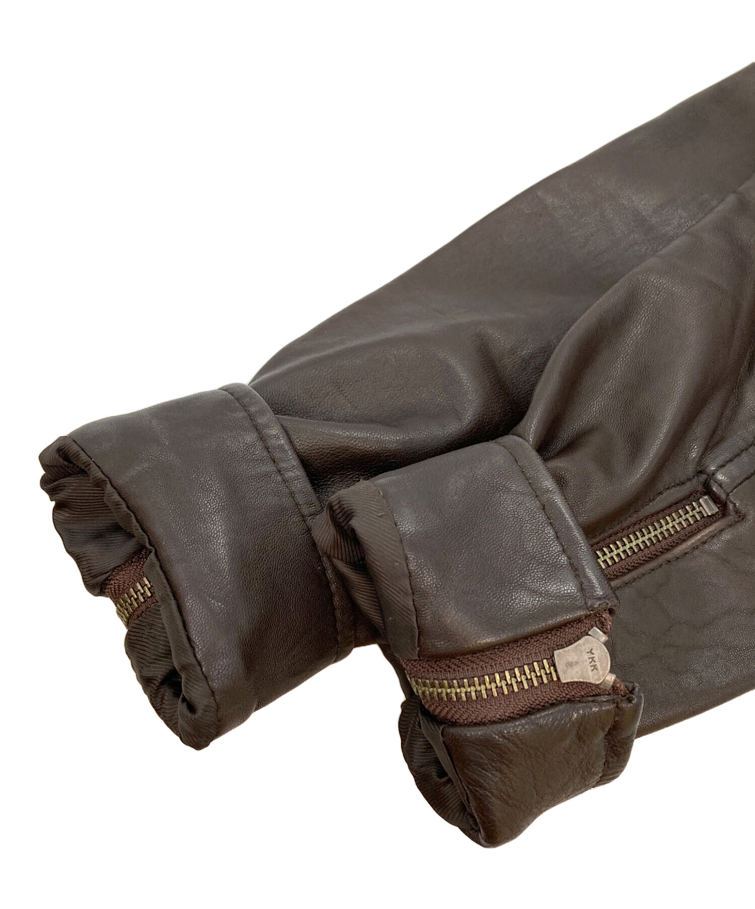 中古・古着通販】MEN'S BIGI (メンズビギ) レザーシングルライダース