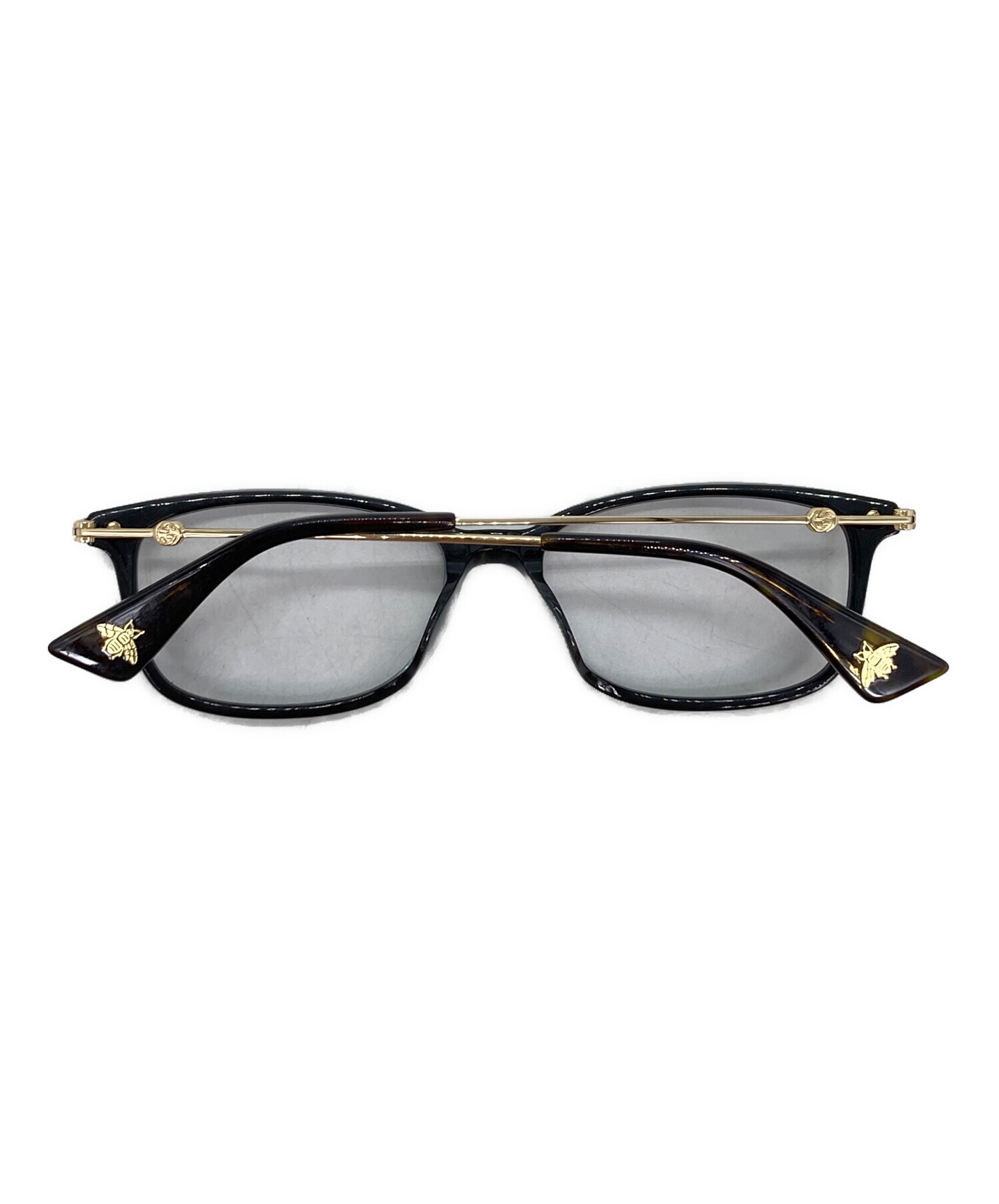 中古・古着通販】GUCCI (グッチ) サングラス ブラック サイズ:53□16