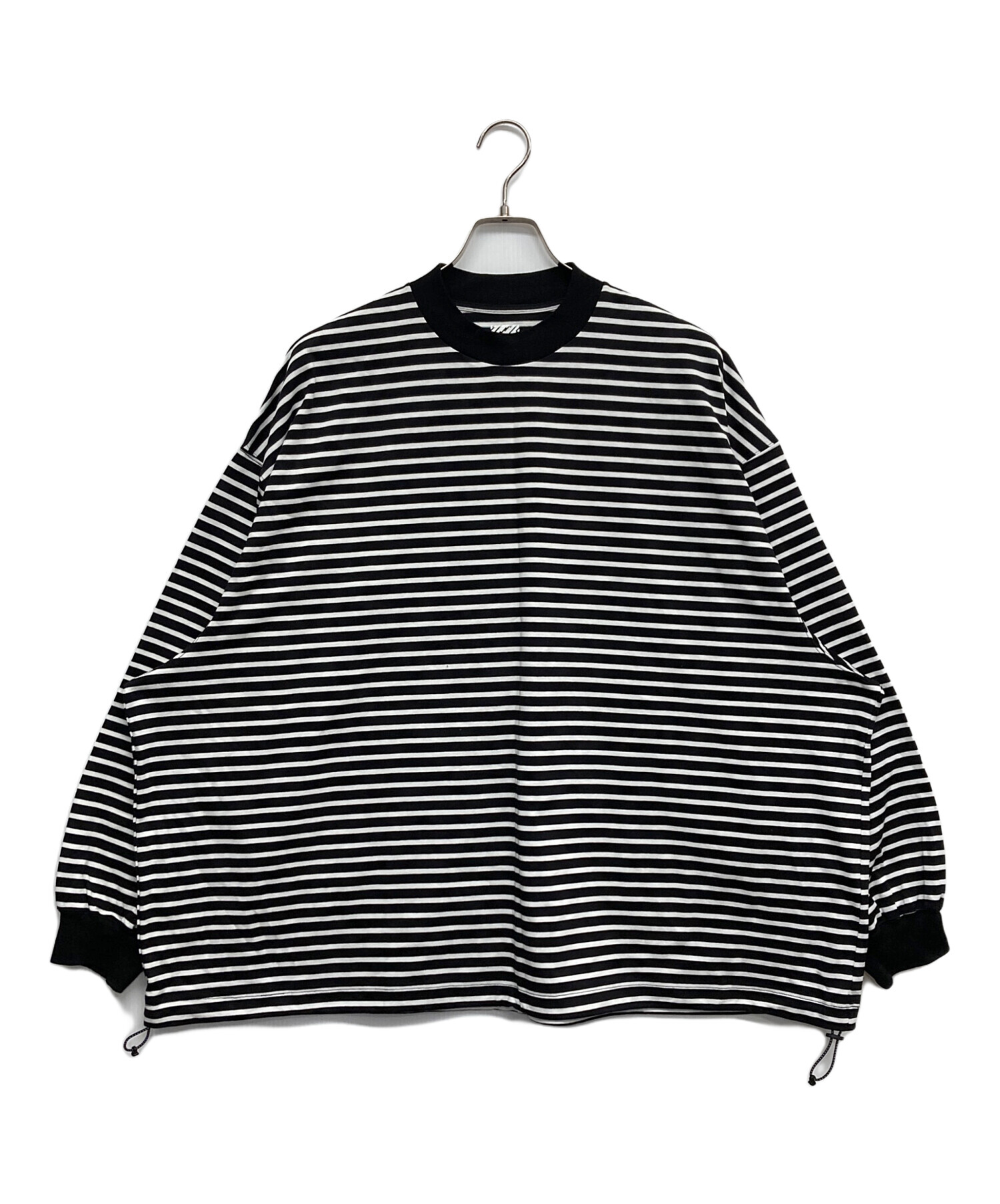 中古・古着通販】is-ness (イズネス) BALLOON STRIPES LONG SLEEVE T 