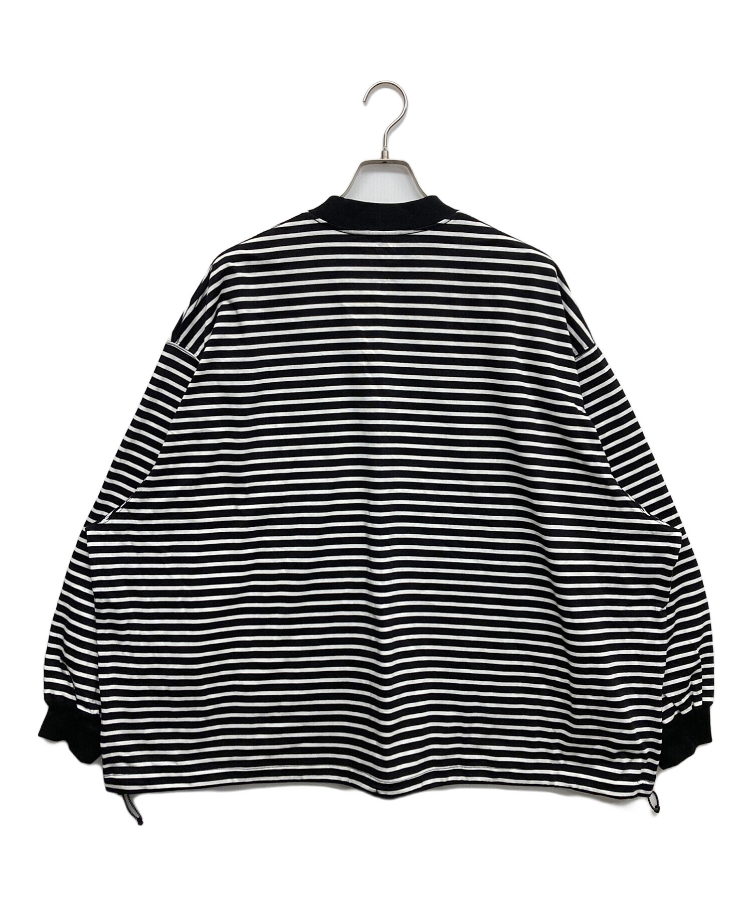 中古・古着通販】is-ness (イズネス) BALLOON STRIPES LONG SLEEVE T 