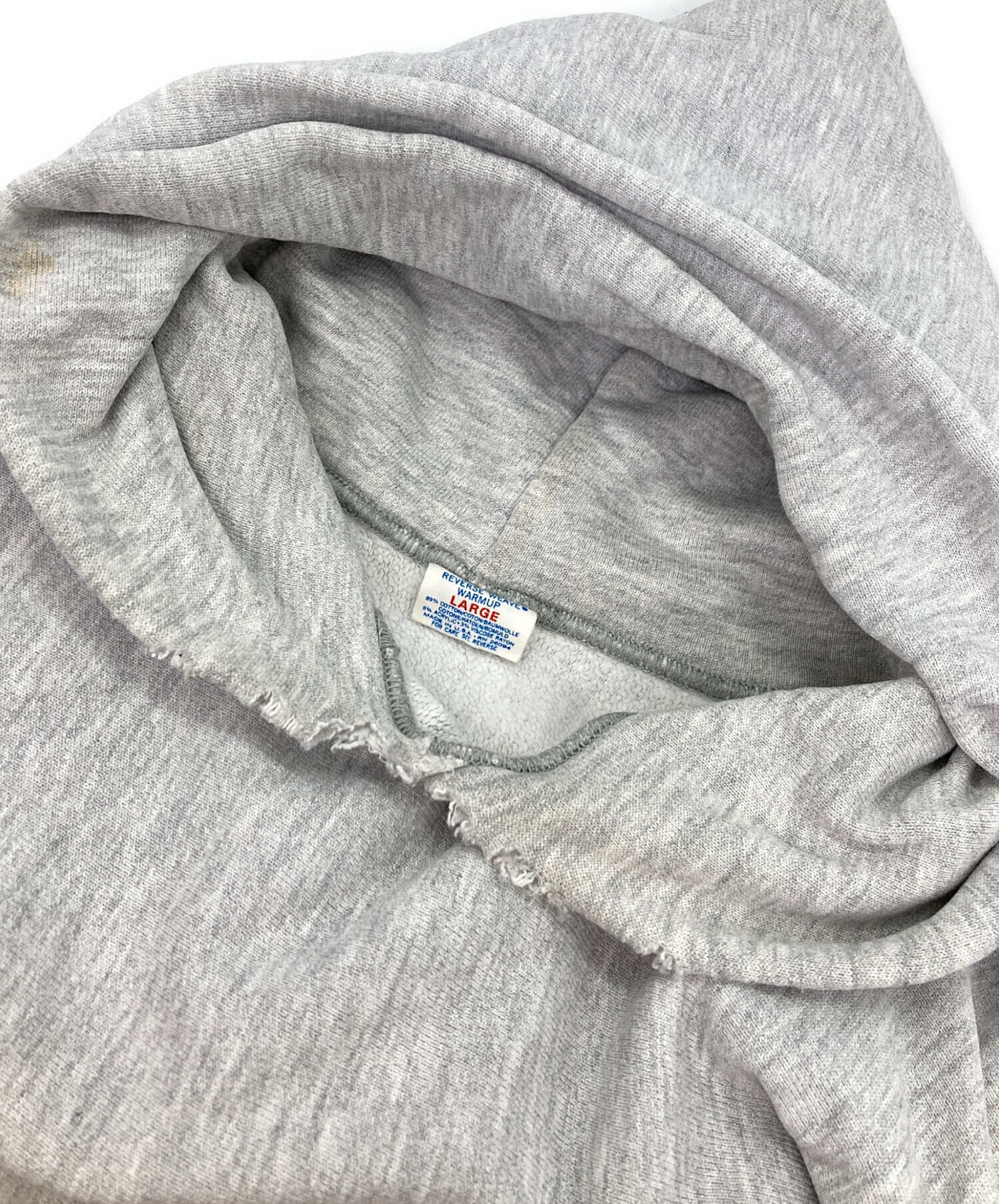 最終値下げ！80s チャンピオン　リバースウィーブ　パーカー　グレー 中古・古着通販】Champion (チャンピオン) 80sリバースウィーブ