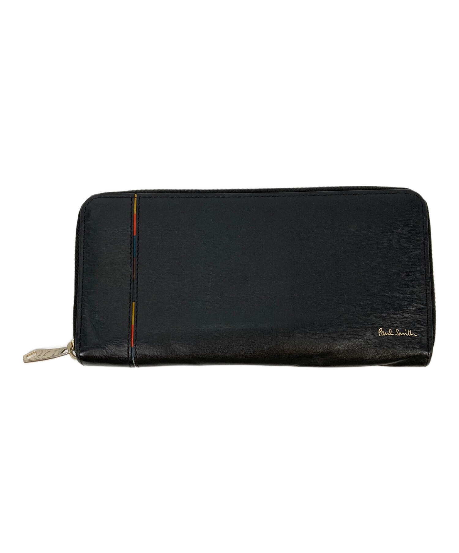 中古・古着通販】Paul Smith (ポールスミス) 長財布 ブラック 