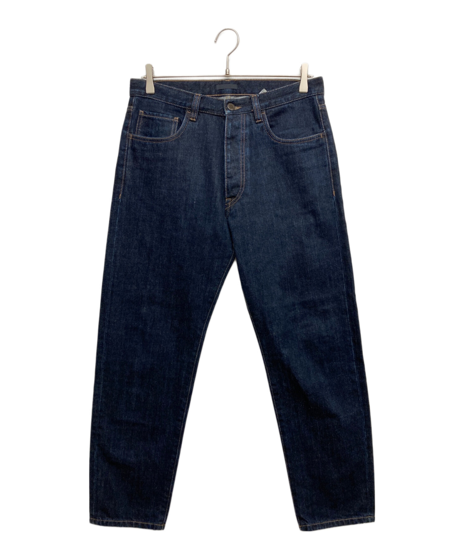 pradaプラダのデニムパンツ 中古・古着通販】PRADA (プラダ) Cropped Tapered Jeansデニムパンツ