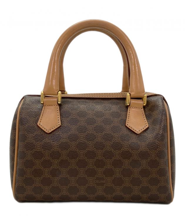 中古・古着通販】CELINE (セリーヌ) マカダム柄ミニボストンバッグ