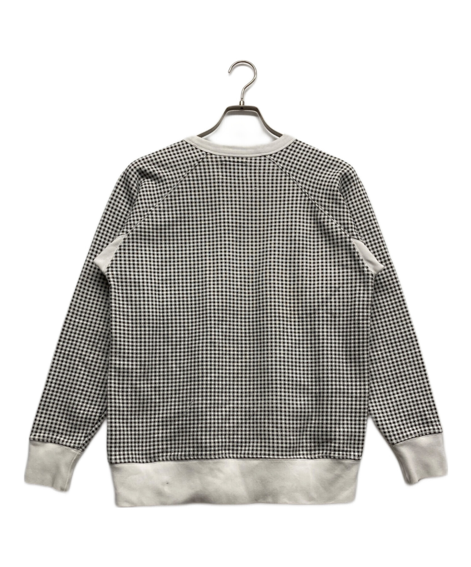 中古・古着通販】stussy (ステューシー) チェック柄スウェット 