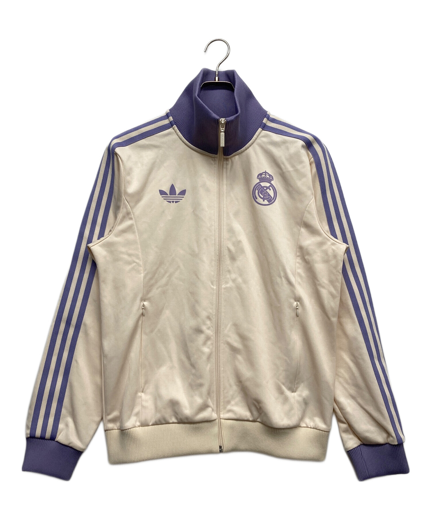中古・古着通販】adidas (アディダス) トラックジャケット ベージュ 