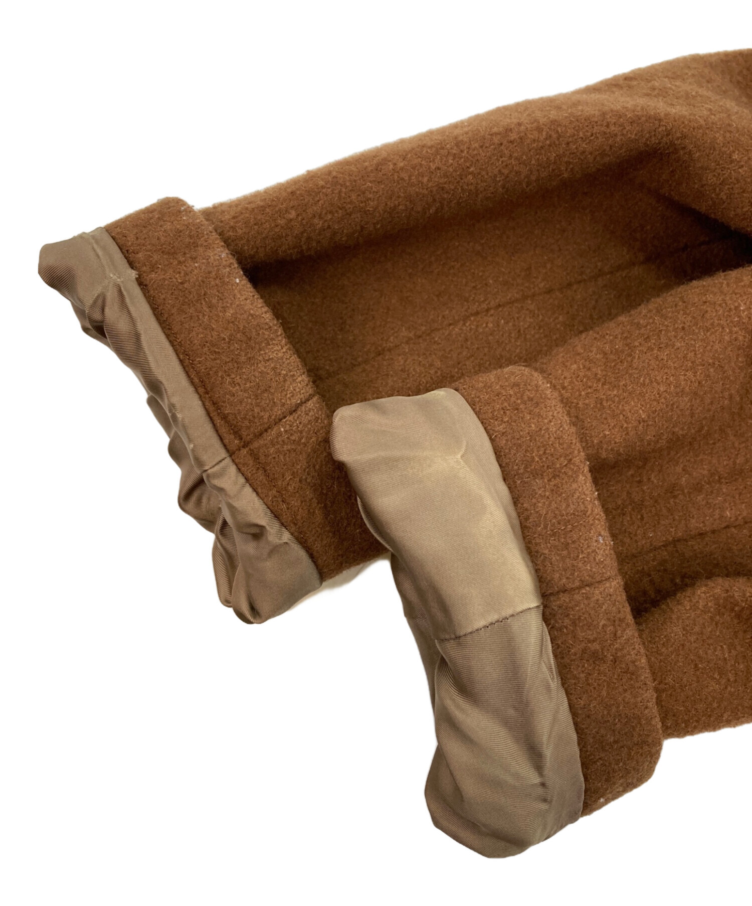 お値下げDANTON ダントンブラウン系 ウールモッサーコート36美品 お値下げDANTON ダントンブラウン系 ウールモッサーコート36美品