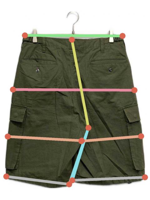 中古・古着通販】stussy (ステューシー) cargo shorts ripstop カーキ
