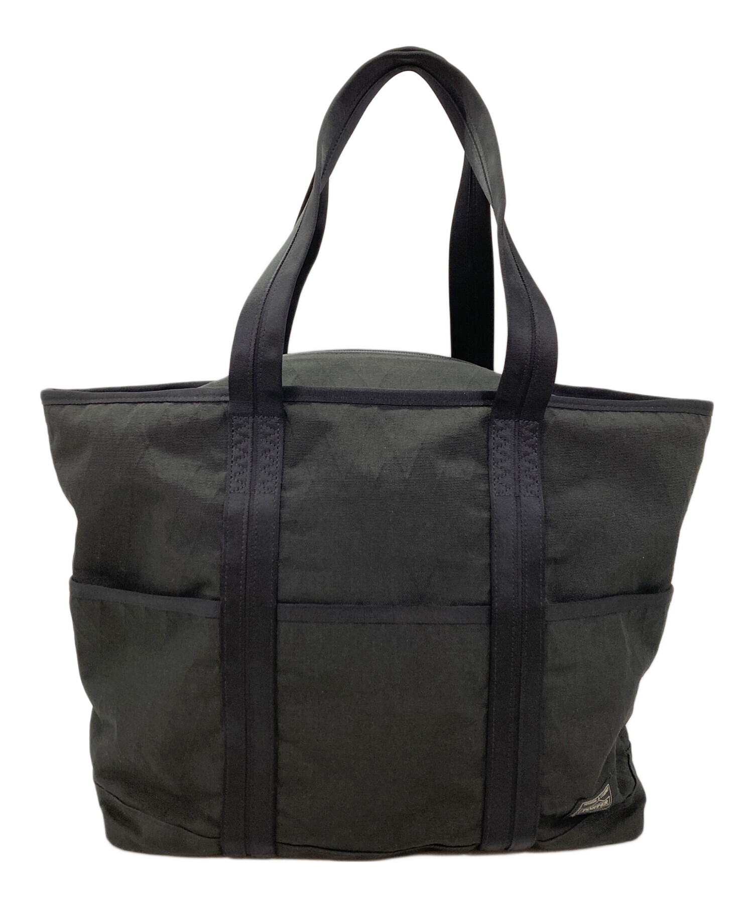 中古・古着通販】PORTER (ポーター) HYBRIDトートバッグ ブラック 