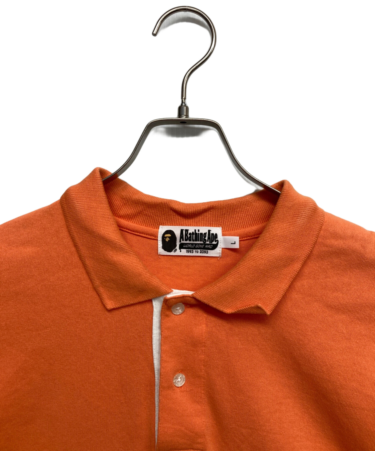 A Bathing Ape ポロシャツ L A BATHING APE（アベイシングエイプ） ポロシャツ LARGE APE HEAD POLO