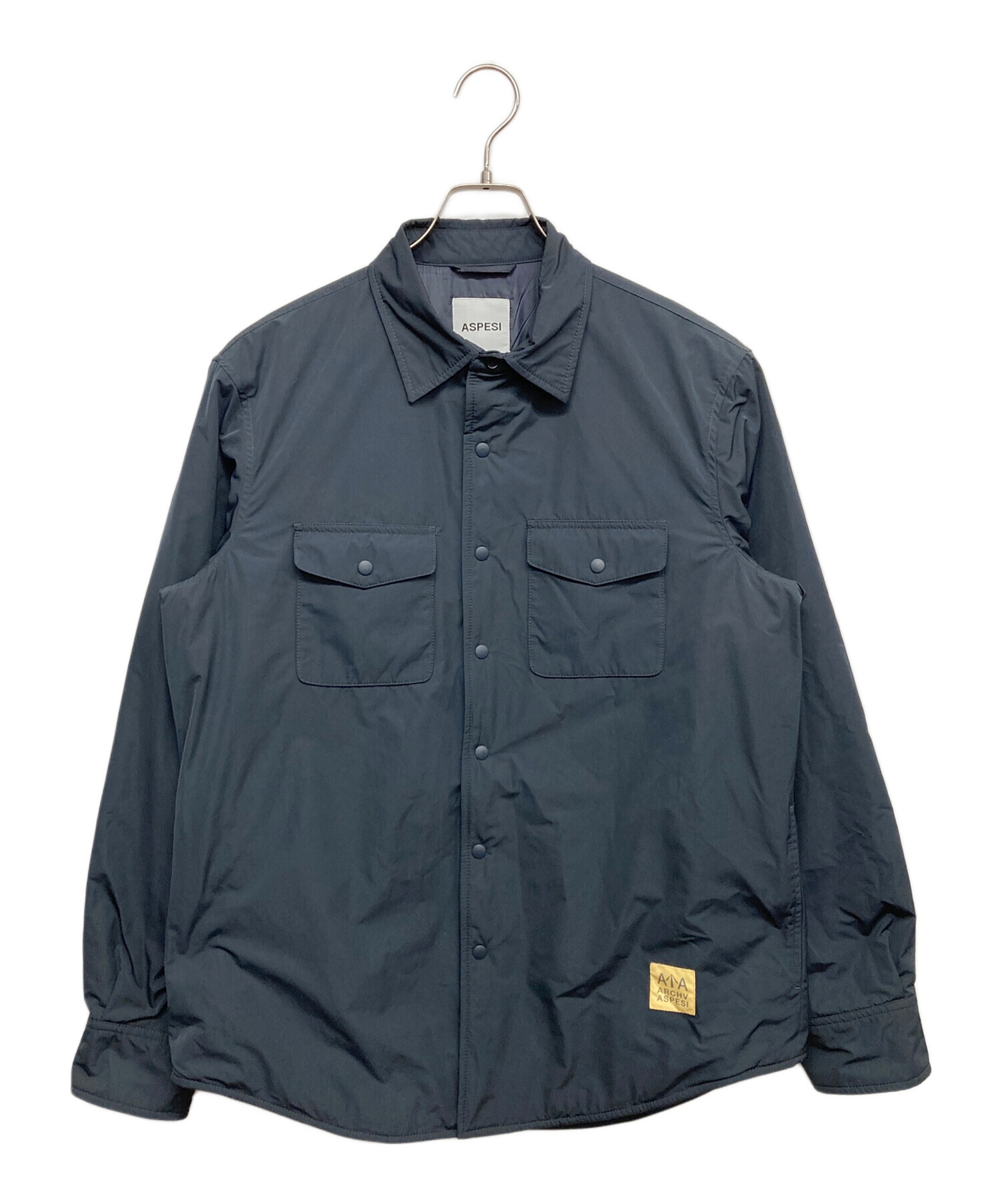 中古・古着通販】ASPESI (アスペジ) 中綿コーチジャケット ネイビー