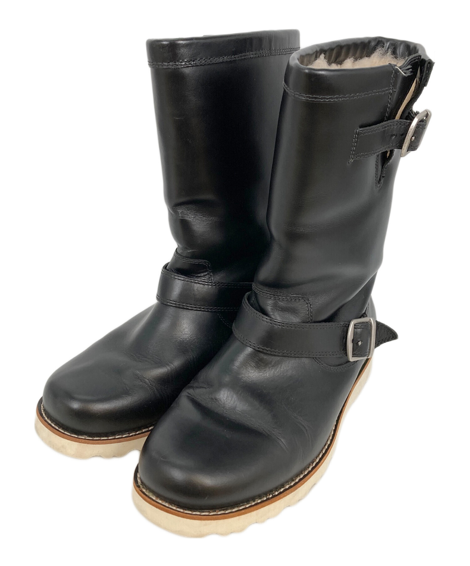 ✨️美品✨️UGG エンジニアブーツ 28cm 黒 中古・古着通販】UGG (アグ) エンジニアブーツ ブラック サイズ:26