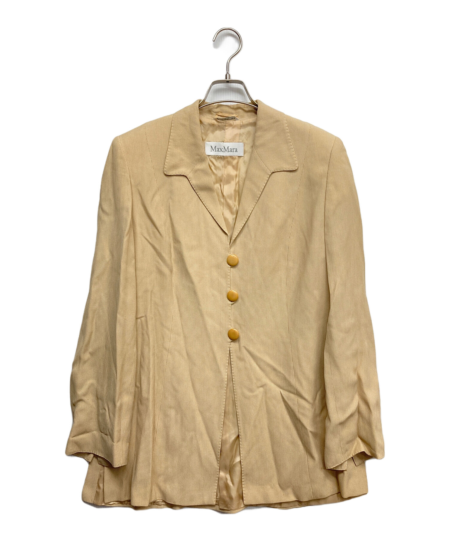 中古・古着通販】MaxMara (マックスマーラ) テーラードジャケット