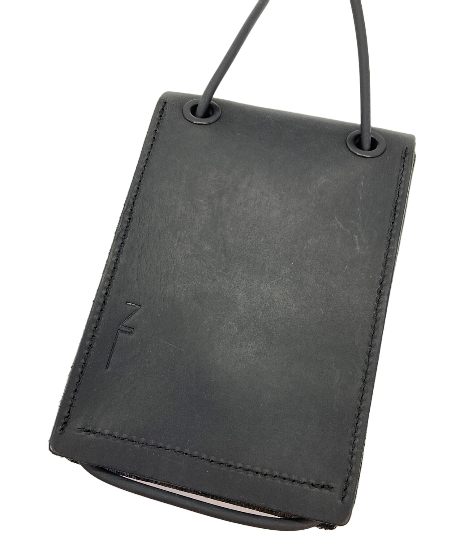 中古・古着通販】NL (ニール) レザーショルダーバッグ ブラック