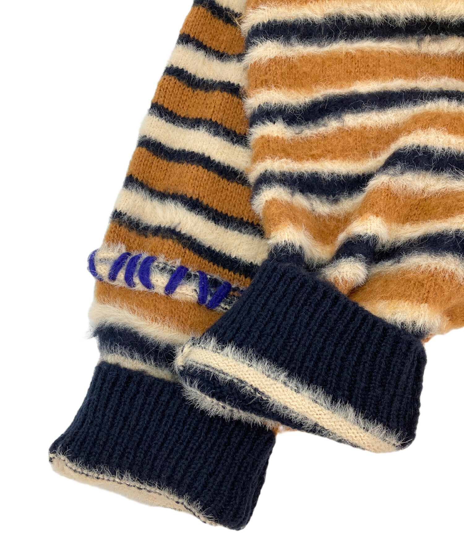 中古・古着通販】ROTOL (ロトル) FRANKEN CARDIGAN ブラウン サイズ:3 