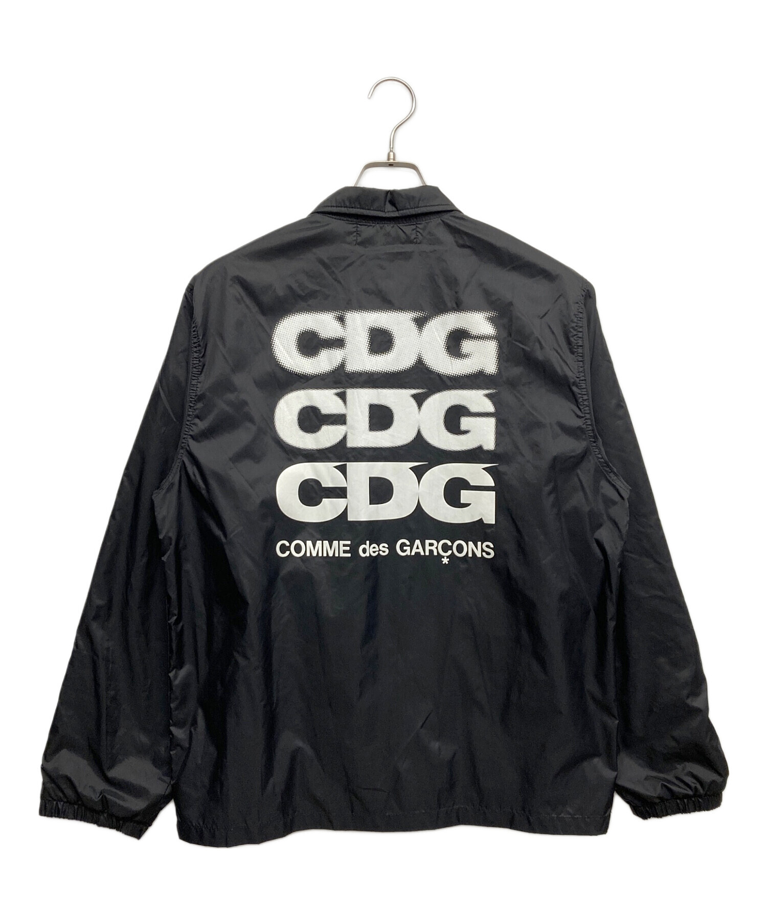 CDG コーチジャケット SZ-J004 L ブラック 美品 中古・古着通販】COMME des GARCONS (コムデギャルソン) コーチ