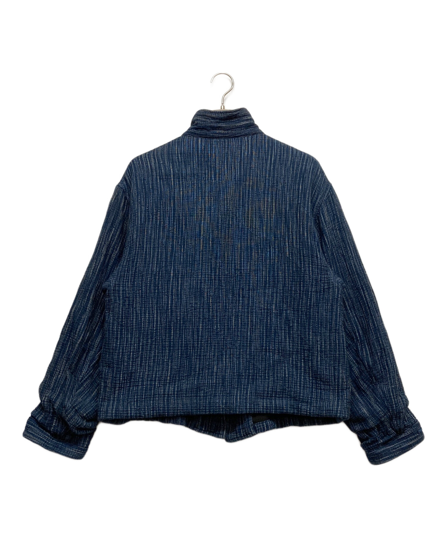 【今月特価】Porter Classic CHINESE JACKET BLUE SASHIKO CHINESE JACKET BLUE | PORTER