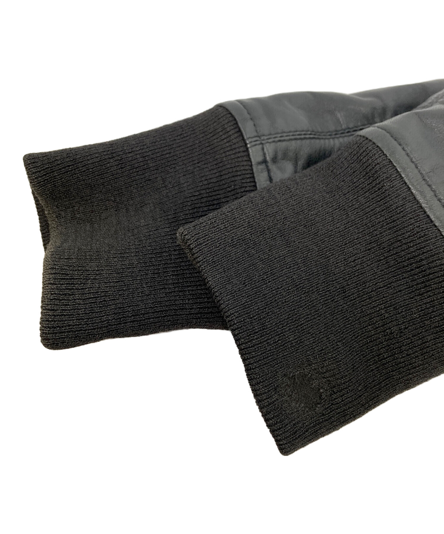 中古・古着通販】RICK OWENS (リックオウエンス) ラムレザー シングル