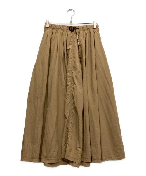 Gramicci ✖️ beams boy ティアード ナイロンスカート Gramicci バツ️ ビームスボーイ ティアード ナイロンスカート