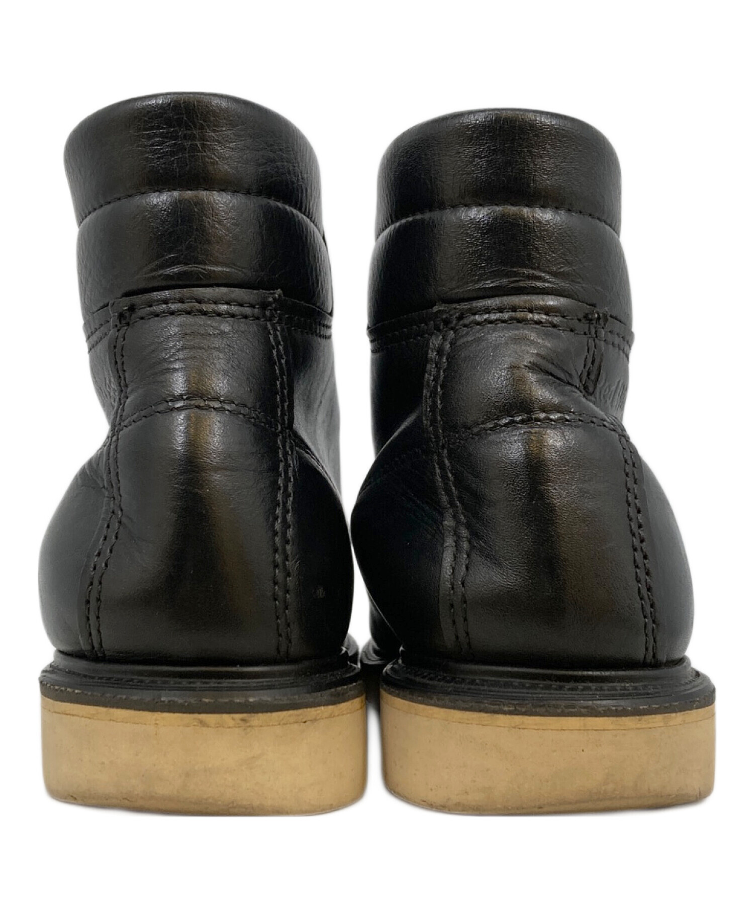 8E2REDWINGブラックスチールトゥ 中古・古着通販】RED WING (レッドウィング) スチールトゥ スーパー