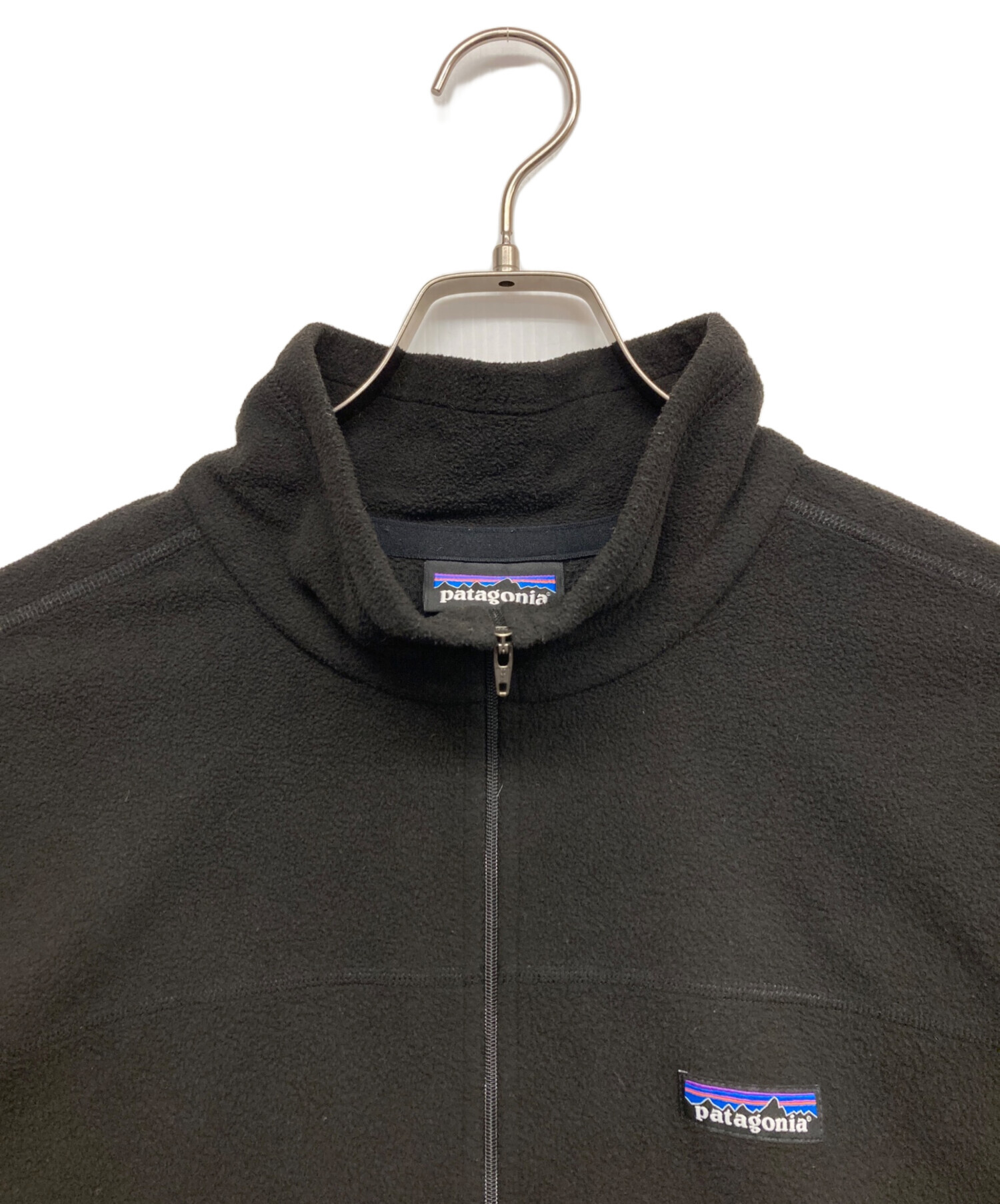 PATAGONIA Micro D フリースプルオーバー ブラック XL 古着 Patagonia Men's Micro D® Pullover