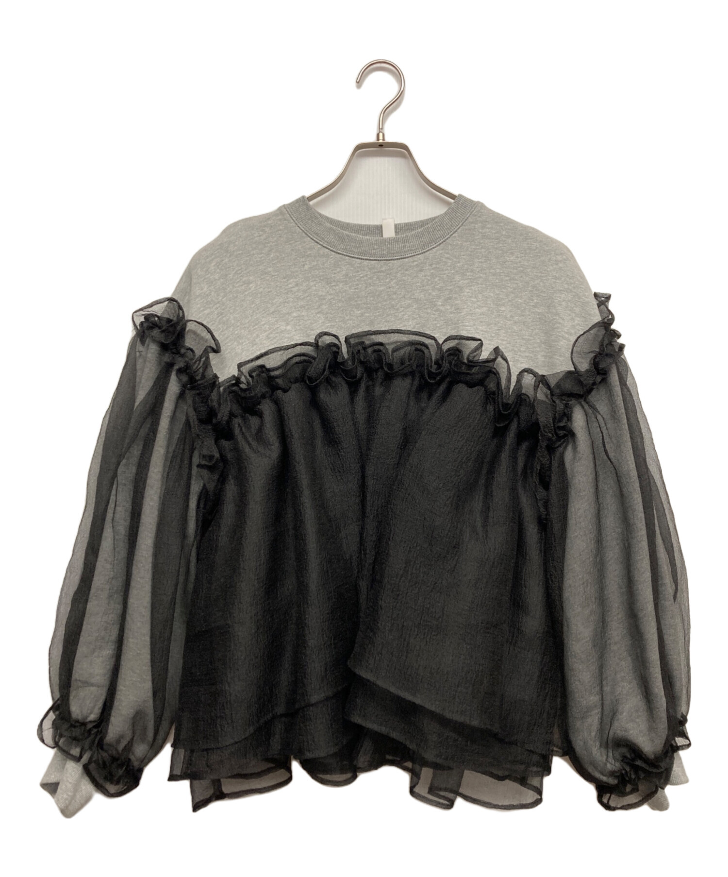 Bibiy スウェット BIBIY. グレー クルーネック スウェット BIBIY