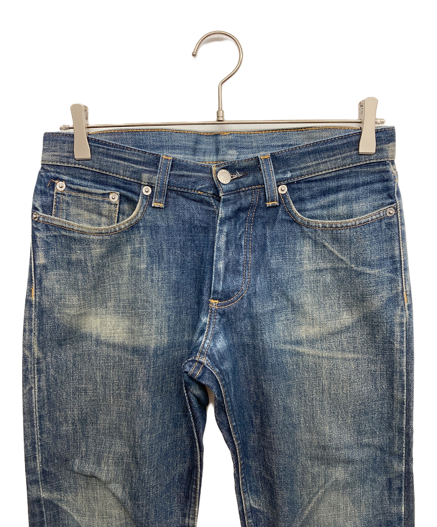ヘルムートラング　helmut lang デニムパンツ　本人期　5ポケット 中古・古着通販】HELMUT LANG (ヘルムートラング) デニムパンツ ブルー