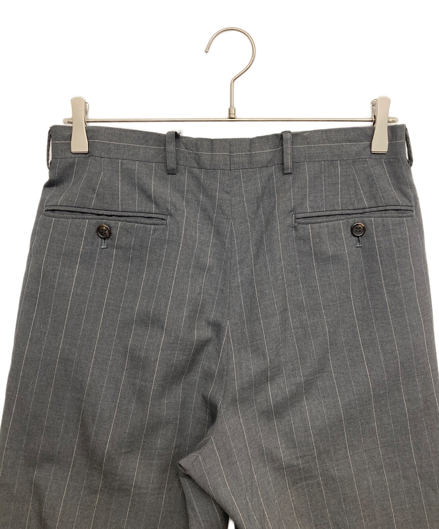中古・古着通販】Paul Smith (ポールスミス) ツータックパンツ グレー