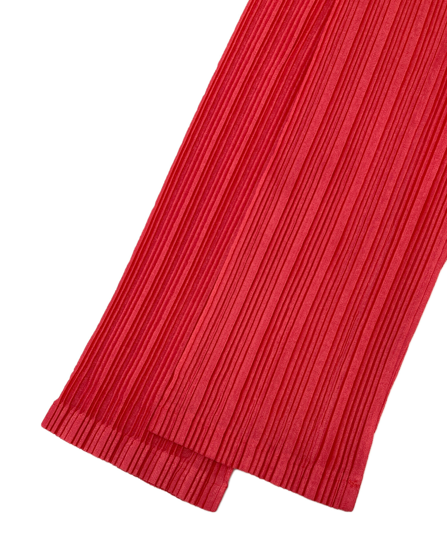 プリーツプリーズRIB PLEATS BORDEAUXサイズ3 PLEATS PLEASE ISSEY MIYAKE - プリーツプリーズRIB PLEATS BORDEAUX