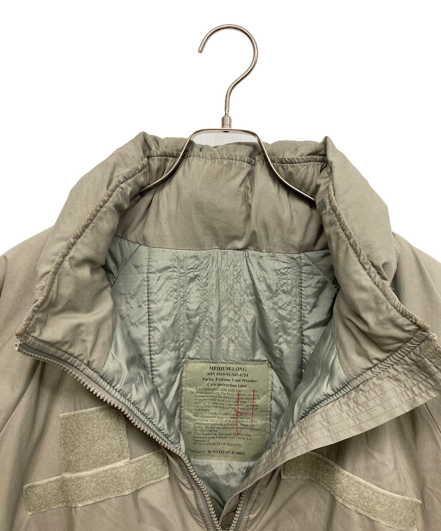 中古・古着通販】ECWCS (エクワックス) GEN3 LEVEL7 JACKET グリーン 