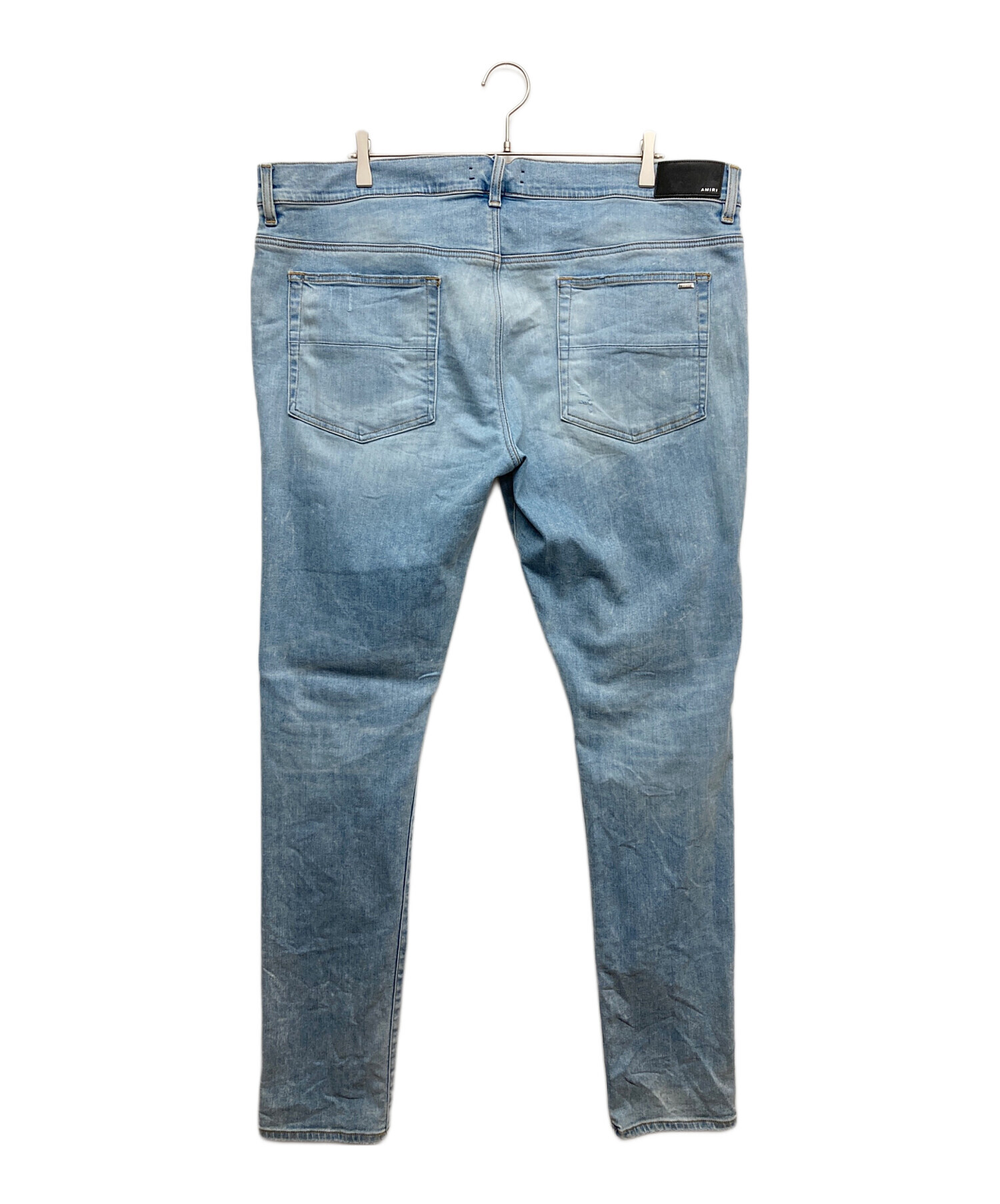 中古・古着通販】AMIRI (アミリ) MX1 ダメージデニムパンツ ブルー