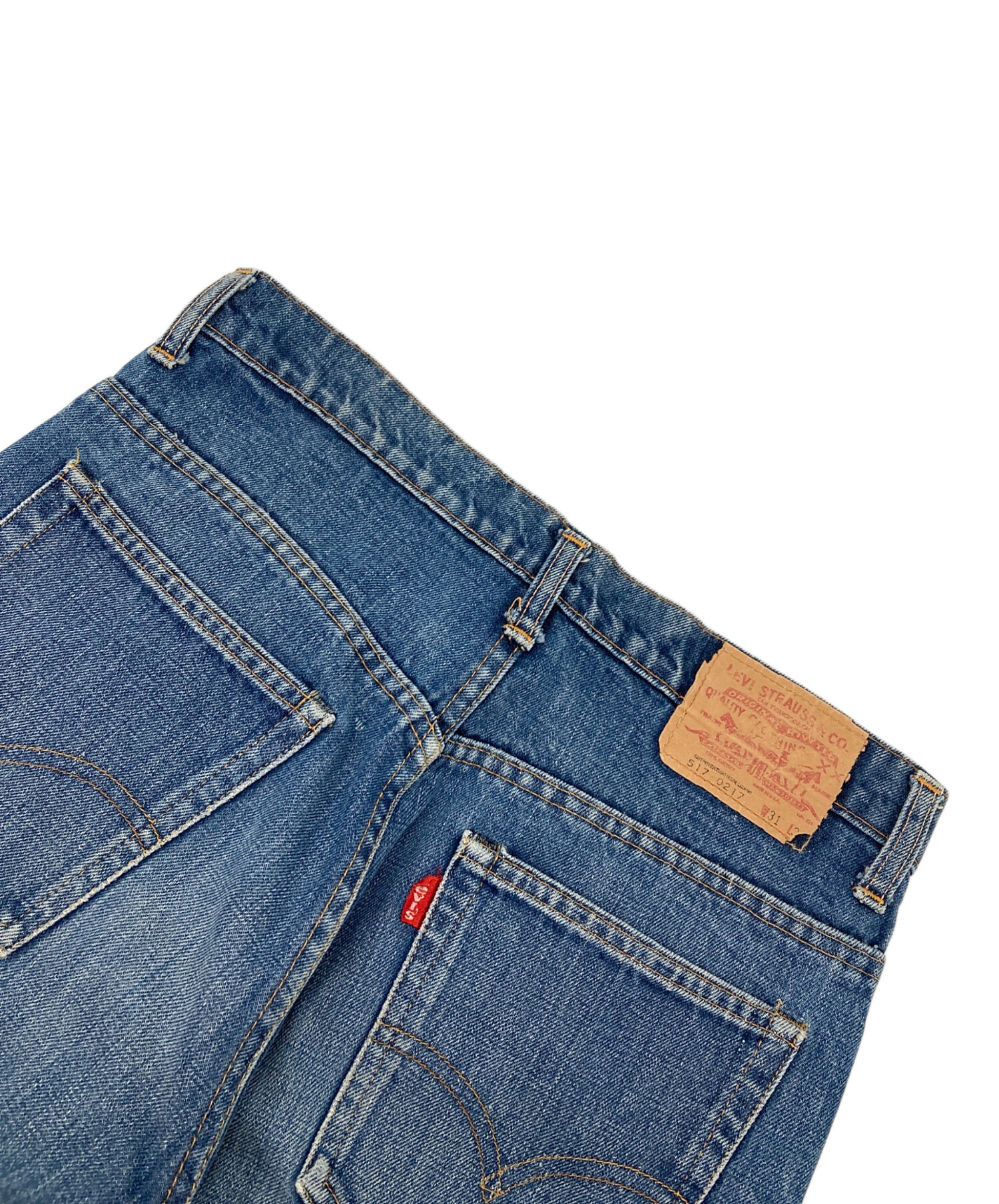 中古・古着通販】LEVI'S (リーバイス) 66前期517デニムパンツ ブルー