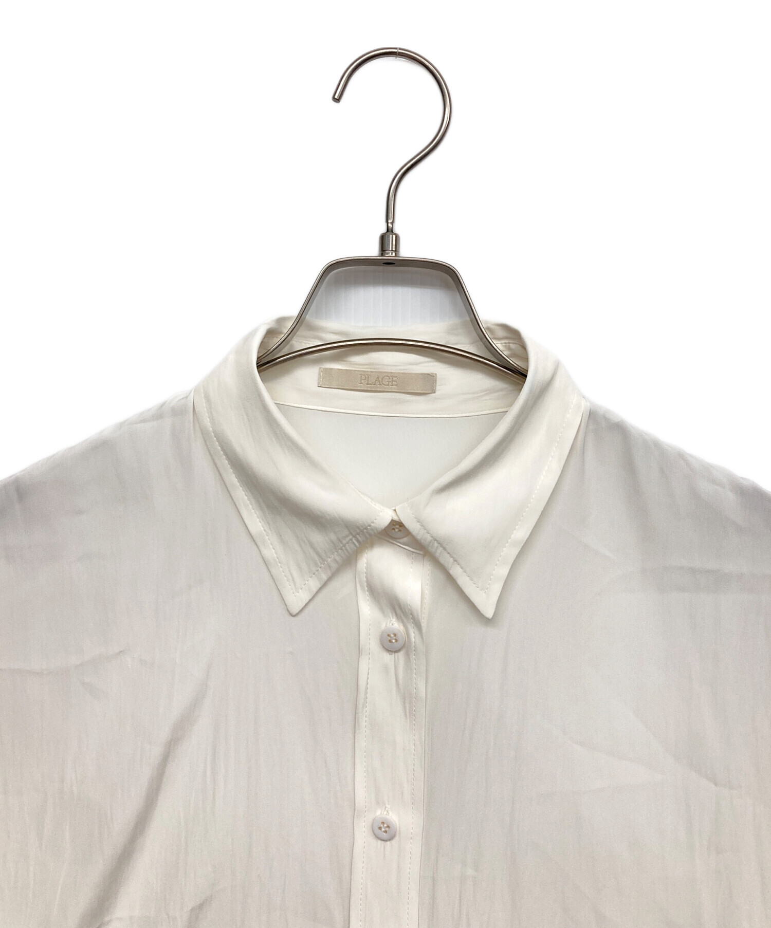 10/15までセール中【新品未使用：plage】Oxfordシャツ/ホワイト 10/15までセール中【新品未使用：plage】Oxfordシャツ/ホワイト