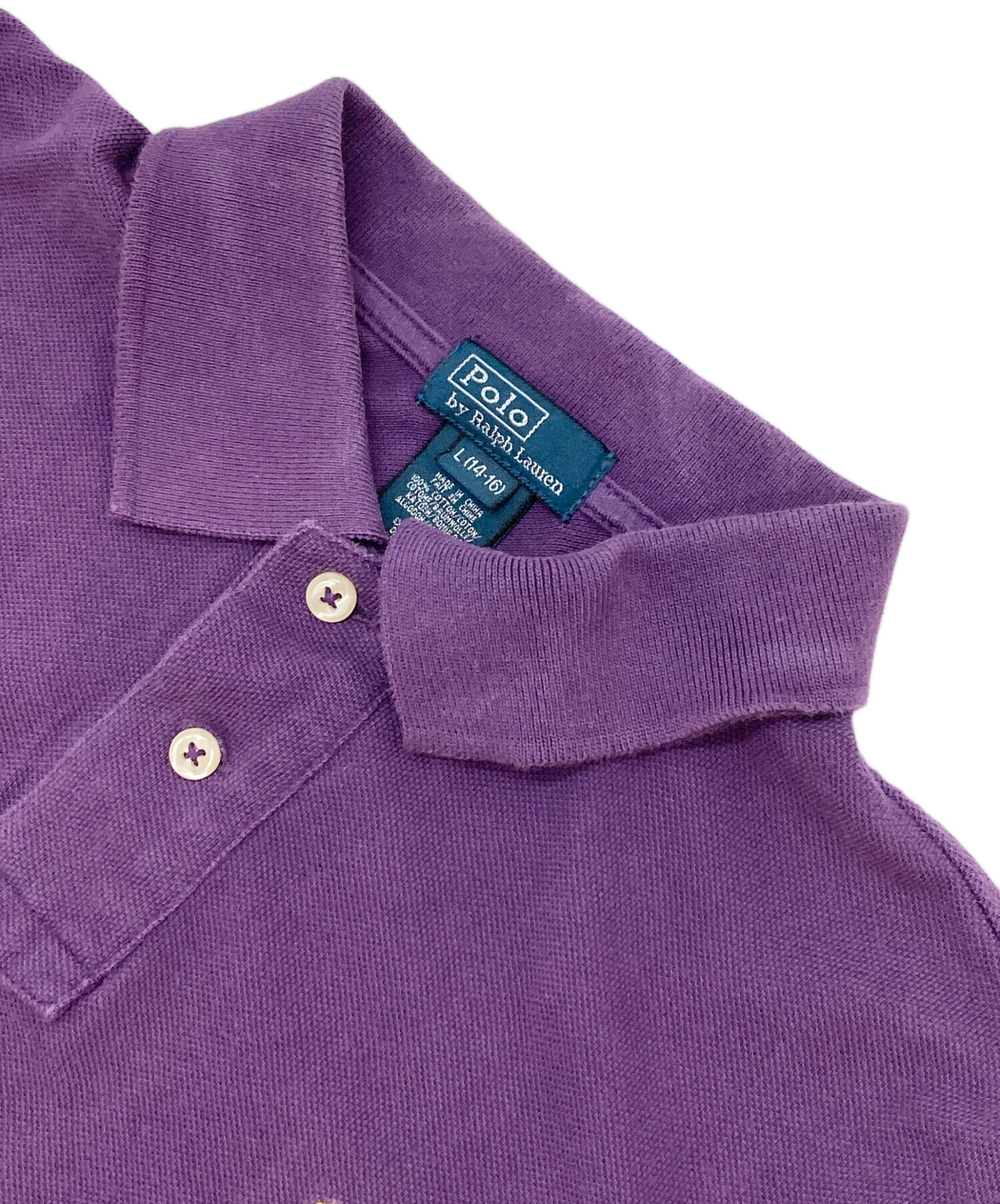 イタリア製 高級 ラルフローレン パープルレーベル 半袖 ポロシャツ 中古・古着通販】POLO RALPH LAUREN (ポロ・ラルフローレン) 半袖