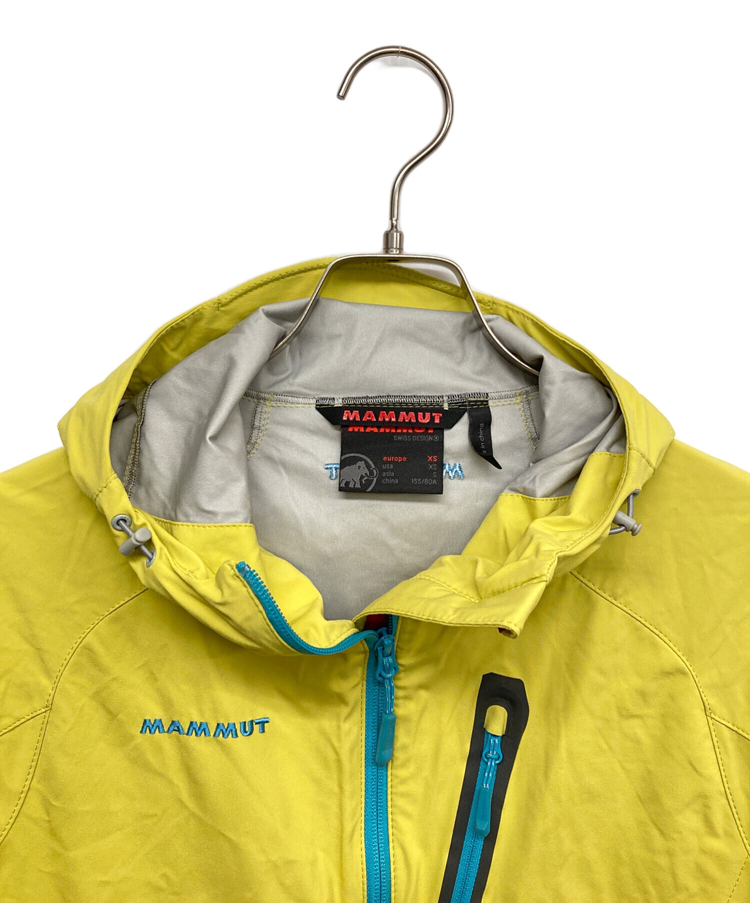 中古・古着通販】MAMMUT (マムート) ナイロンジャケット イエロー