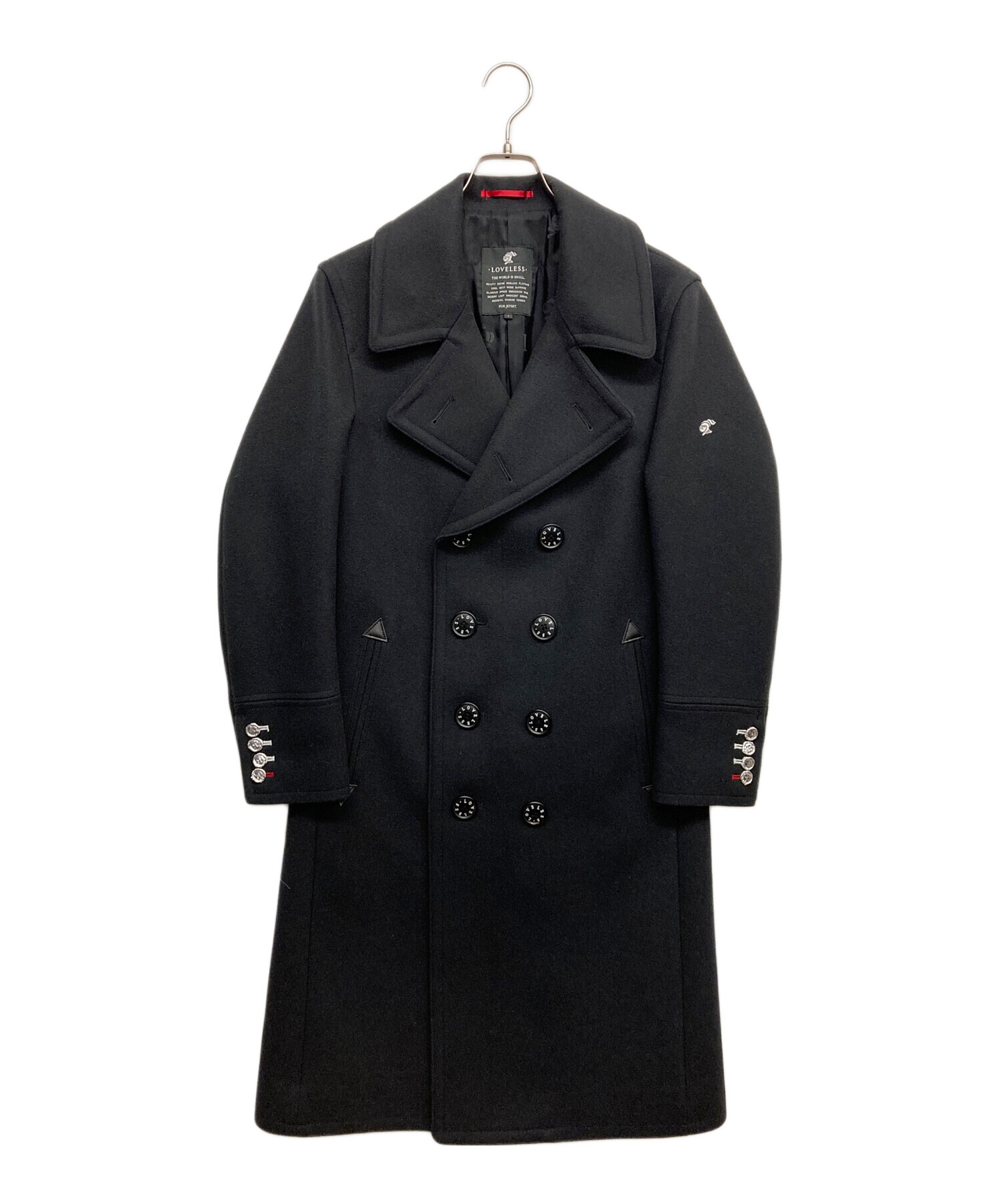 【美品】LOVELESSラブレス Pコート 中古・古着通販】LOVELESS (ラブレス) ロングピーコート