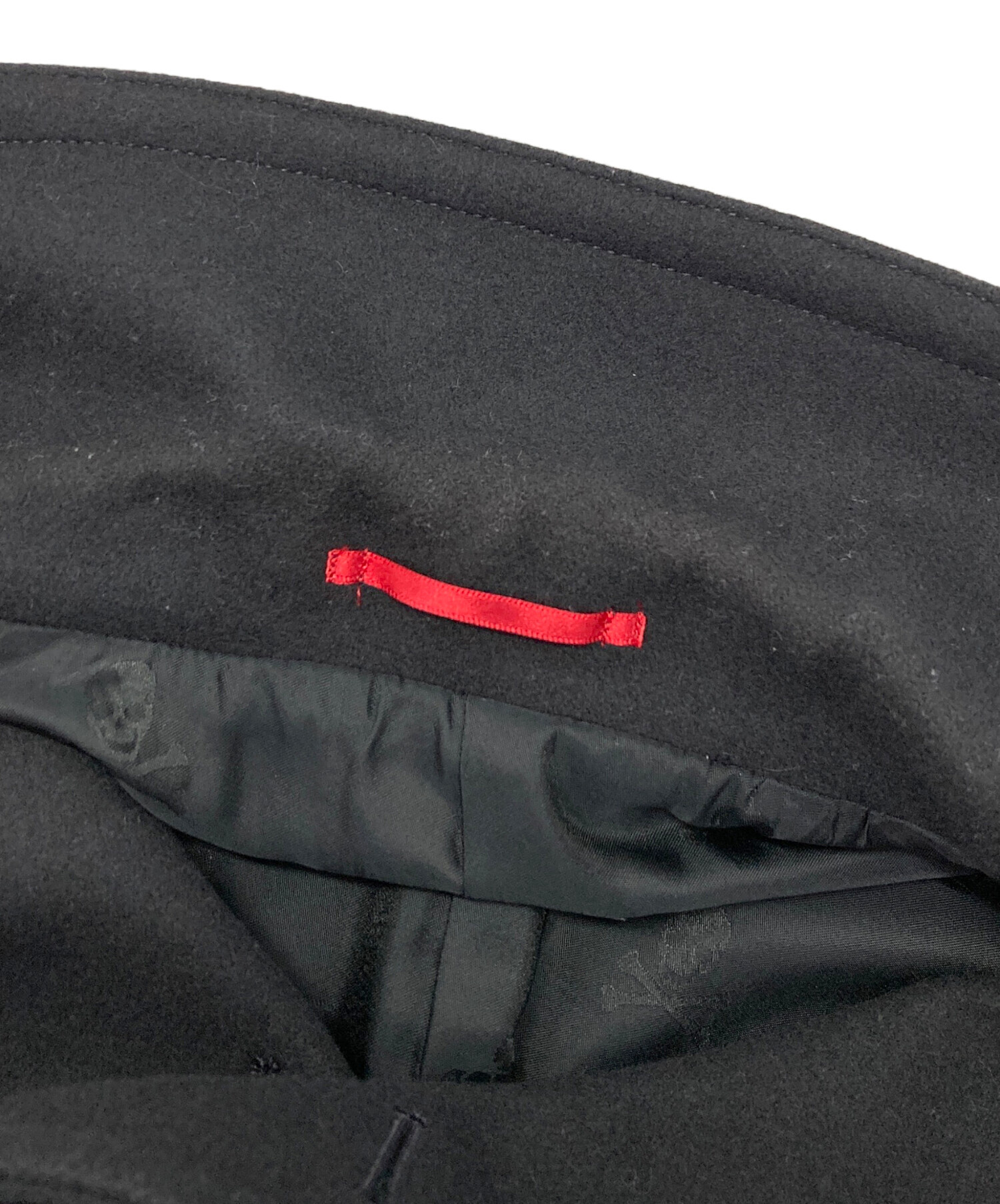 中古・古着通販】LOVELESS (ラブレス) ロングピーコート ブラック