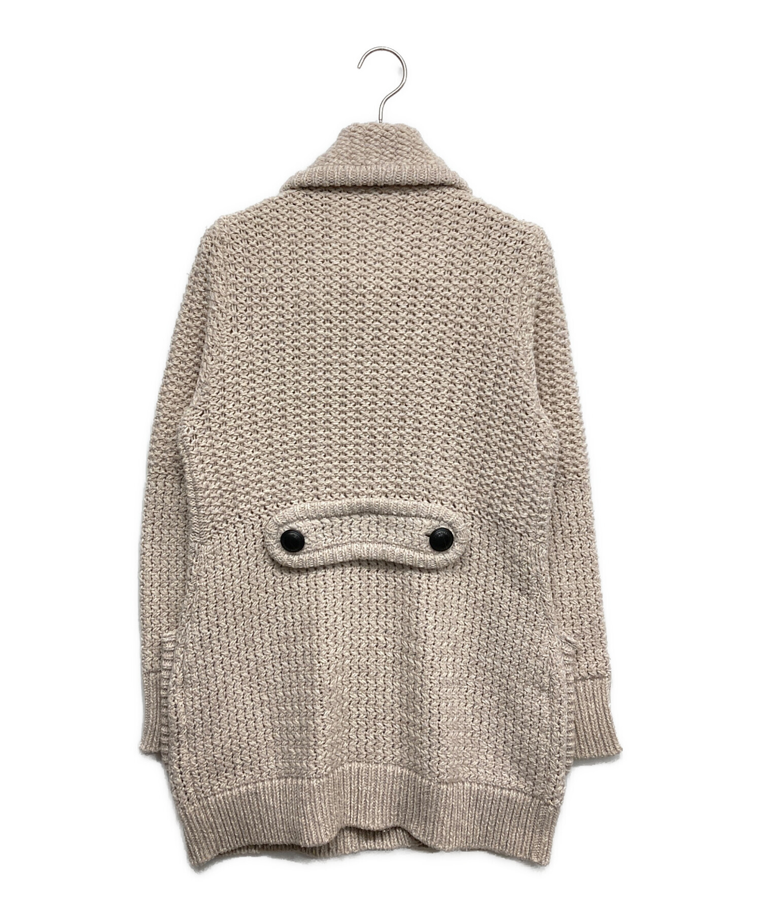 BURBERRY LONDON ニットカーディガン ベージュ 中古・古着通販】BURBERRY LONDON (バーバリーロンドン) ニット