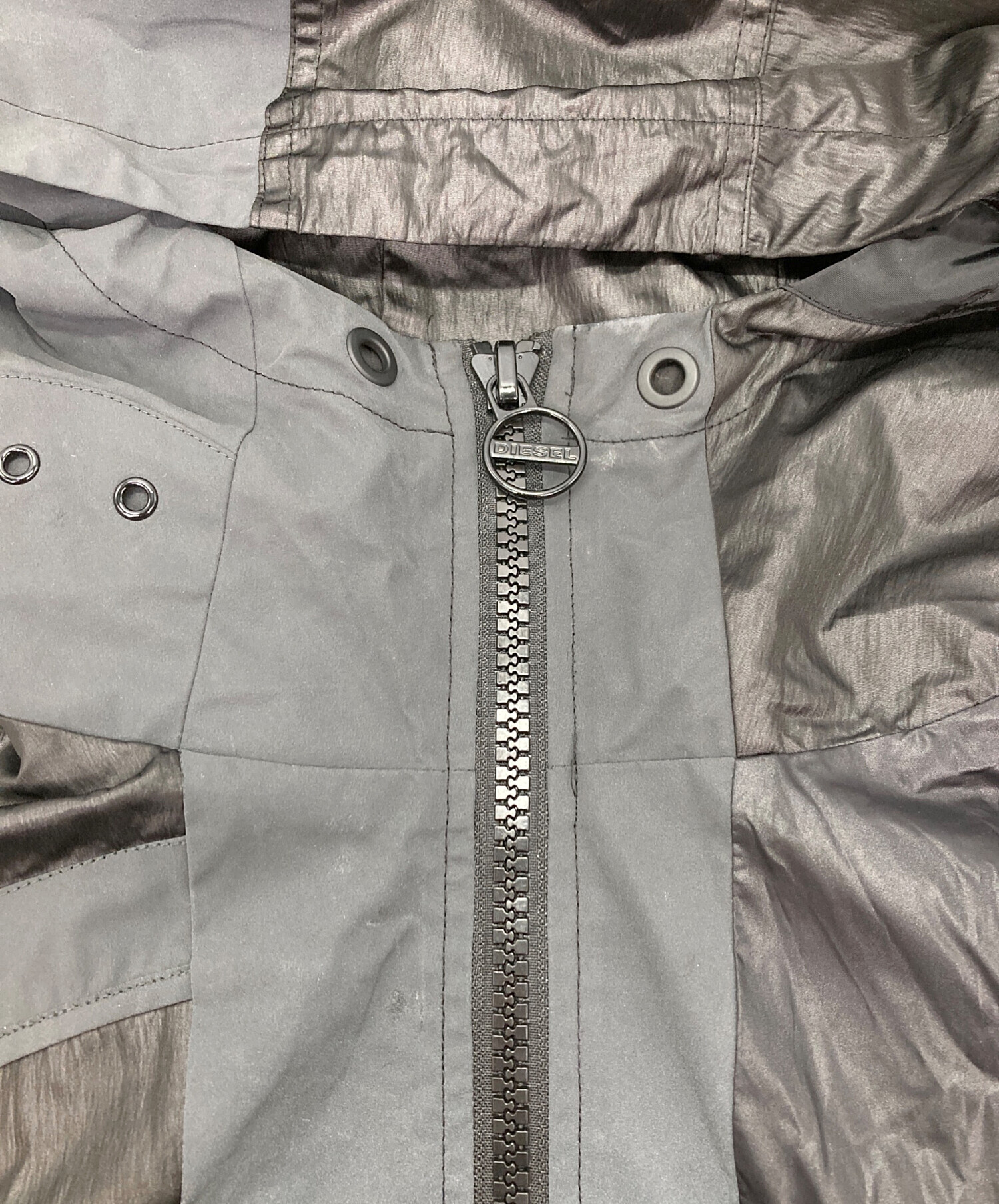中古・古着通販】DIESEL (ディーゼル) J-EDWARD ナイロン フーディ 